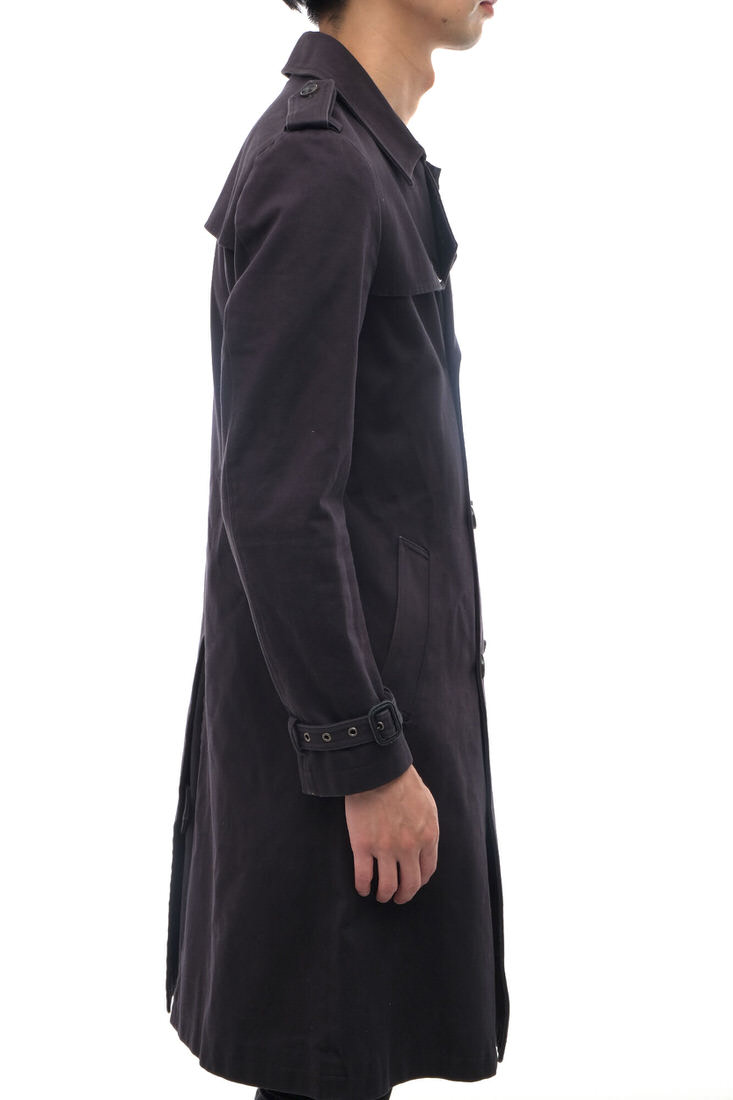 楽天市場 Lithium Homme トレンチコート リチウムオム Lh20 0401 Detachable Liner Long Trench Coat 40 2 コットンギャバジン 中古 ブランディング