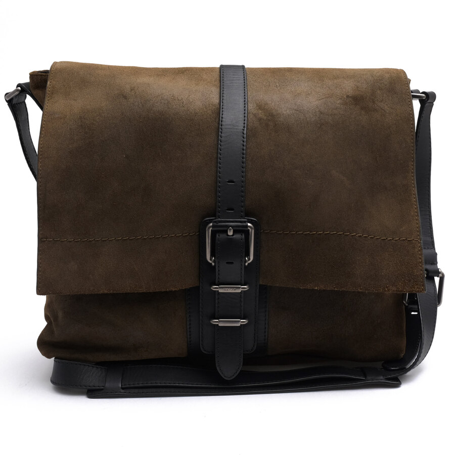 BALLY ショルダーバッグ バリー カーフスエード 牛革 メッセンジャーバッグ 【中古】|ブランディング