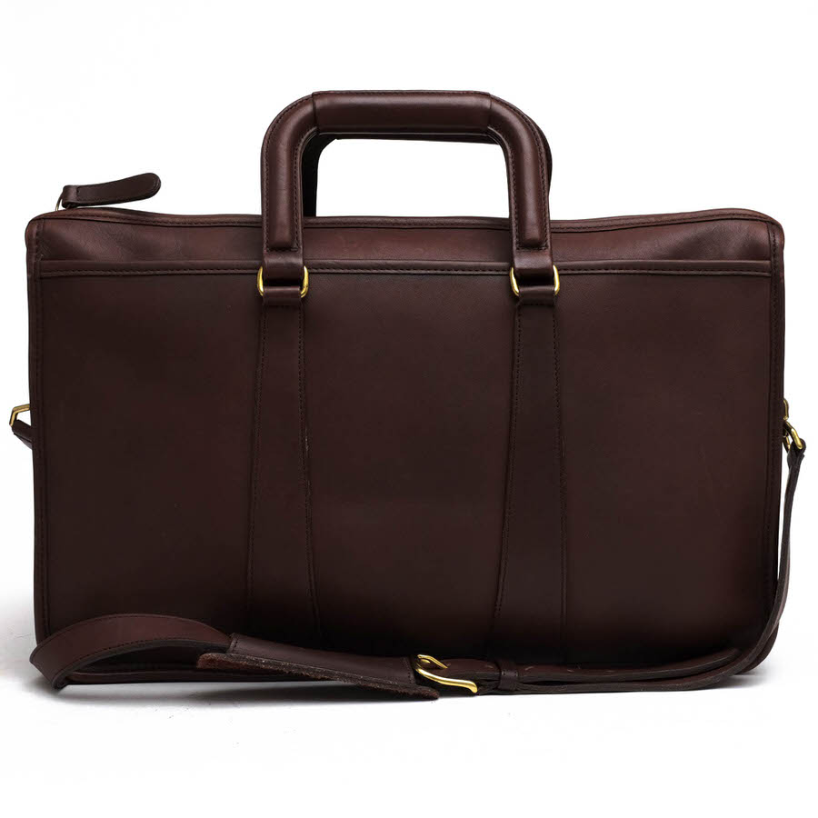 COACH ビジネスバッグ コーチ 5282 グラブタン カウハイドレザー 牛革 A4サイズ収納可 2WAY ショルダーバッグ 【中古】