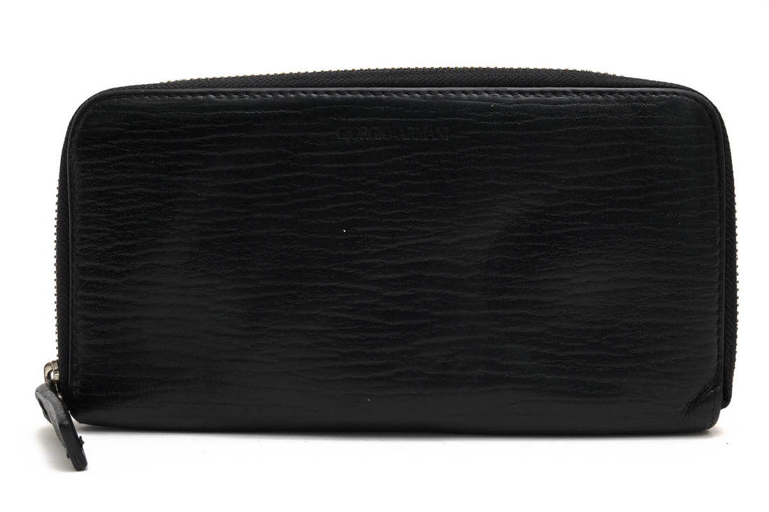 未使用品 現行 GIORGIO ARMANI アルマーニ 財布 クロコ型押し 【公式通販】