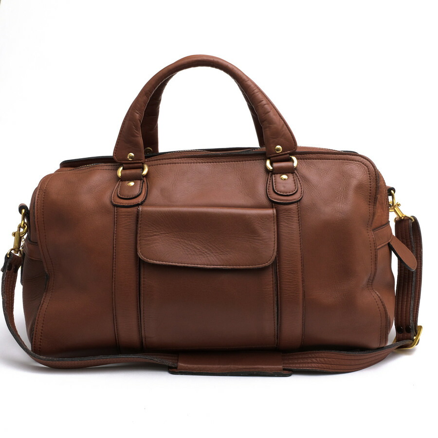 PORTER ボストンバッグ ボーイ 吉田鞄 206-04261 BARON BOSTON BAG バロン 牛ステア クローム鞣し 地球儀調  2WAY ショルダーバッグ 【中古】