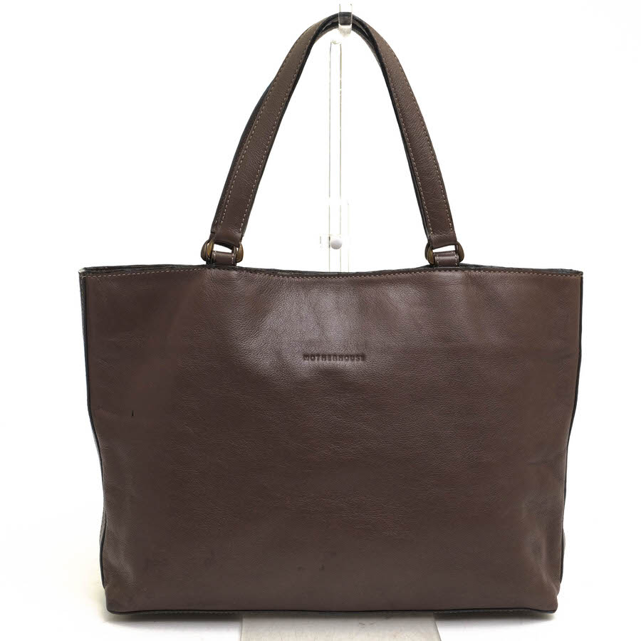 MOTHER HOUSE マザーハウス　アンティークキャリア　トート　レザー Antique Career Tote／アンティーク キャリア トート – マザー