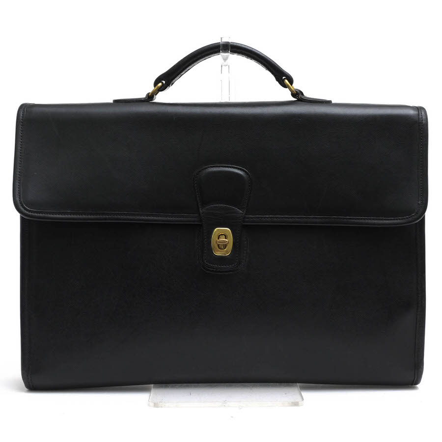 COACH ビジネスバッグ コーチ 5214 NATURAL GLOVE TANNED COWHIDE ナチュラル グラブタン カウハイド 牛革 【中古】