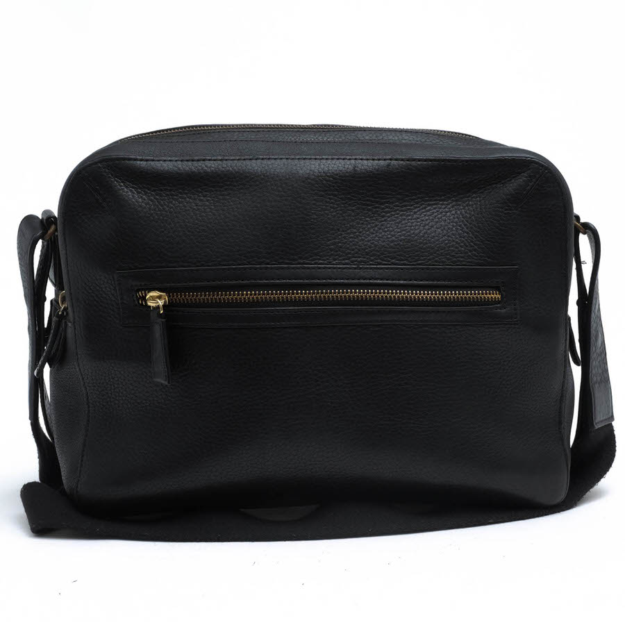 Dunhill ショルダーバッグ ダンヒル L3K995A BLADON ブレイドン 牛革 カーフ リポーターバッグ シボ革 シュリンクレザー 【中古】 42,262円