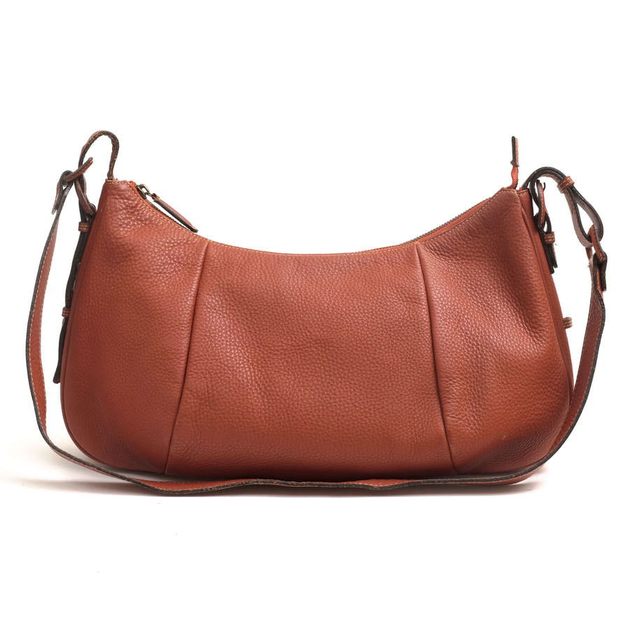 ブラウン レザー ショルダーバッグ　土屋鞄 TSUCHIYA KABAN(土屋鞄製造所) Big Leather Shoulder Bag ビッグ