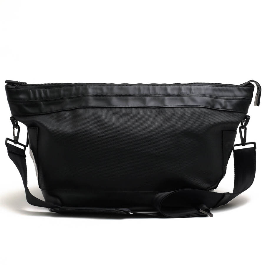 【美品】Alfred Dunhill ダークブラウン トートバッグ ダンヒル/トートバッグ/ラゲッジ キャンバス トート/黒×ダーク