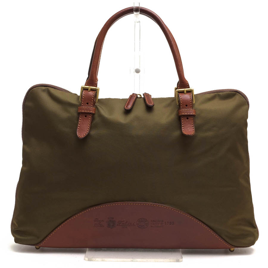 ○フェリージ Felisi 伊リモンタ社ナイロン バケッタレザー 牛革 ビジネスバッグ 1908/DS メンズ 【中古】 中古 e0269_1.jpg