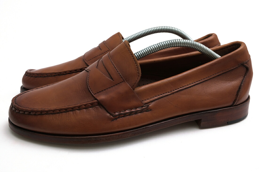 Allen Edmonds コインローファー アレン エドモンズ Walden Slip-on Shoe 牛革 スリッポン レザーソール マッケイ製法 【中古】|ブランディング