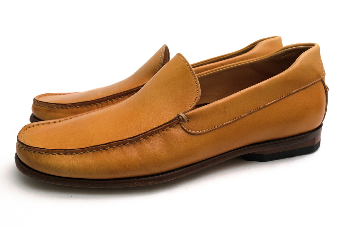 Tricker's ヴァンプローファー トリッカーズ 4OU ポールスミス Paul Smith別注 カーフ 牛革 スリッポン 【中古】｜ブランディング
