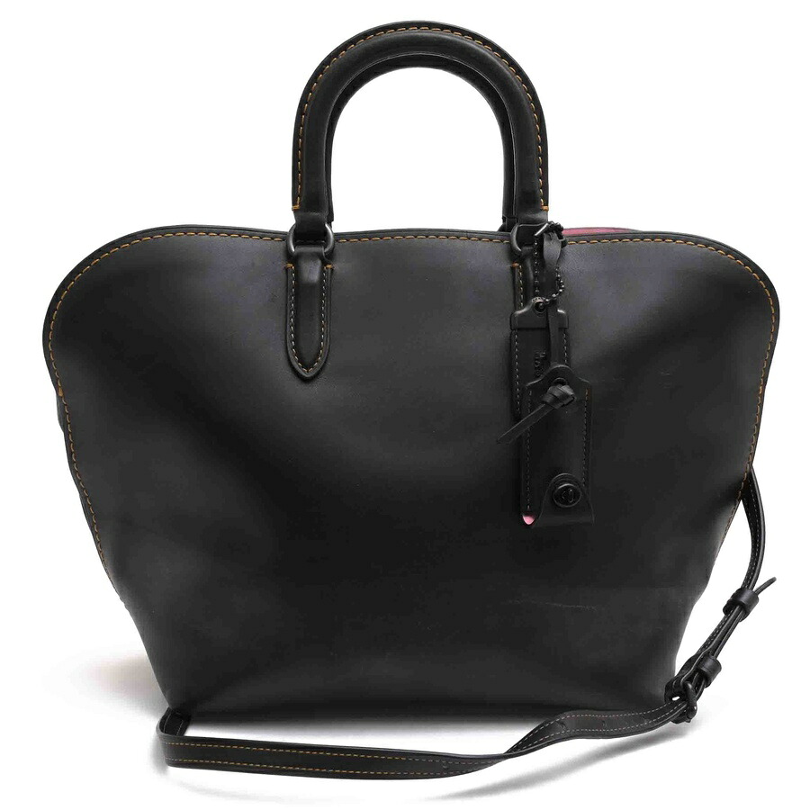 COACH ハンドバッグ コーチ 59132 Dakotah Satchel ダコタ サッチェル Glovetanned leather グラブタンレザー 牛革 ラウンド型 2WAY ショルダーバッグ 【中古】｜ブランディング