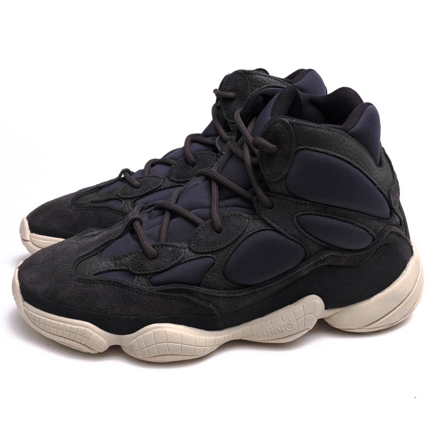 YEEZY ハイカットスニーカー イージー FW4968 YEEZY BOOST 500 HIGH SLATE イージーブースト 500 ハイ スレート adidas アディダス by KANYE WEST カニエ ウェスト 【中古】｜ブランディング