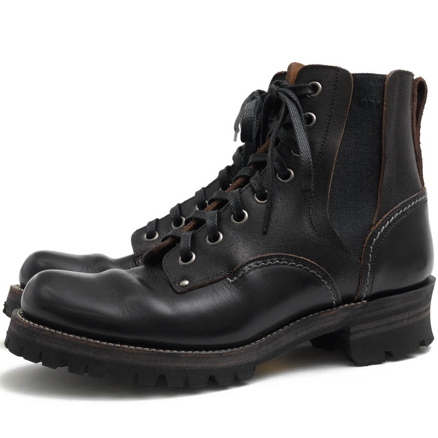 楽天市場】chausser ショセ C-7060 コードバン レースアップブーツ