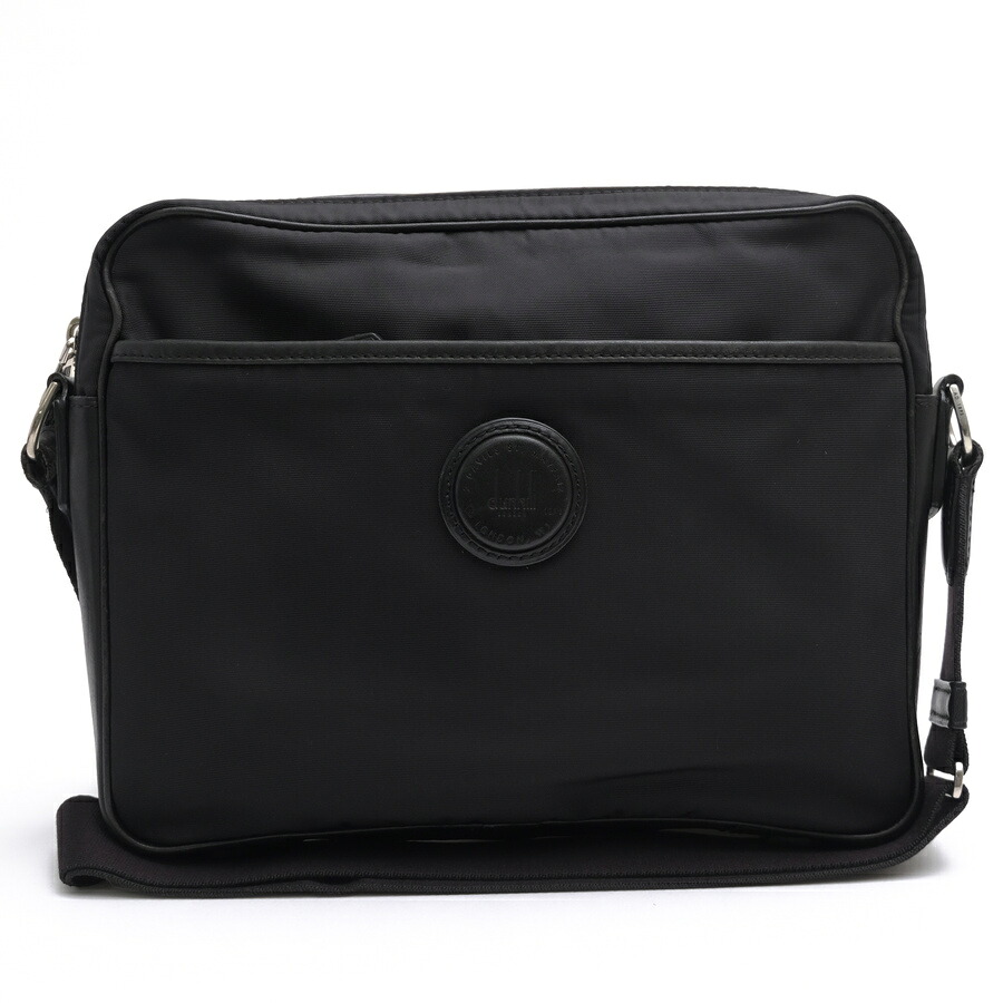 Dunhill ショルダーバッグ ダンヒル L3WG66N GUARDSMAN ガーズマン 高密度ナイロン カーフ 牛革 クロスボディ 【中古】|ブランディング