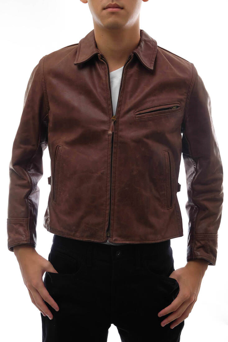 エアロレザー　レザージャケット　アウター　ライダース　メンズ 楽天市場】エアロレザー AERO LEATHER ライダースジャケット Motor