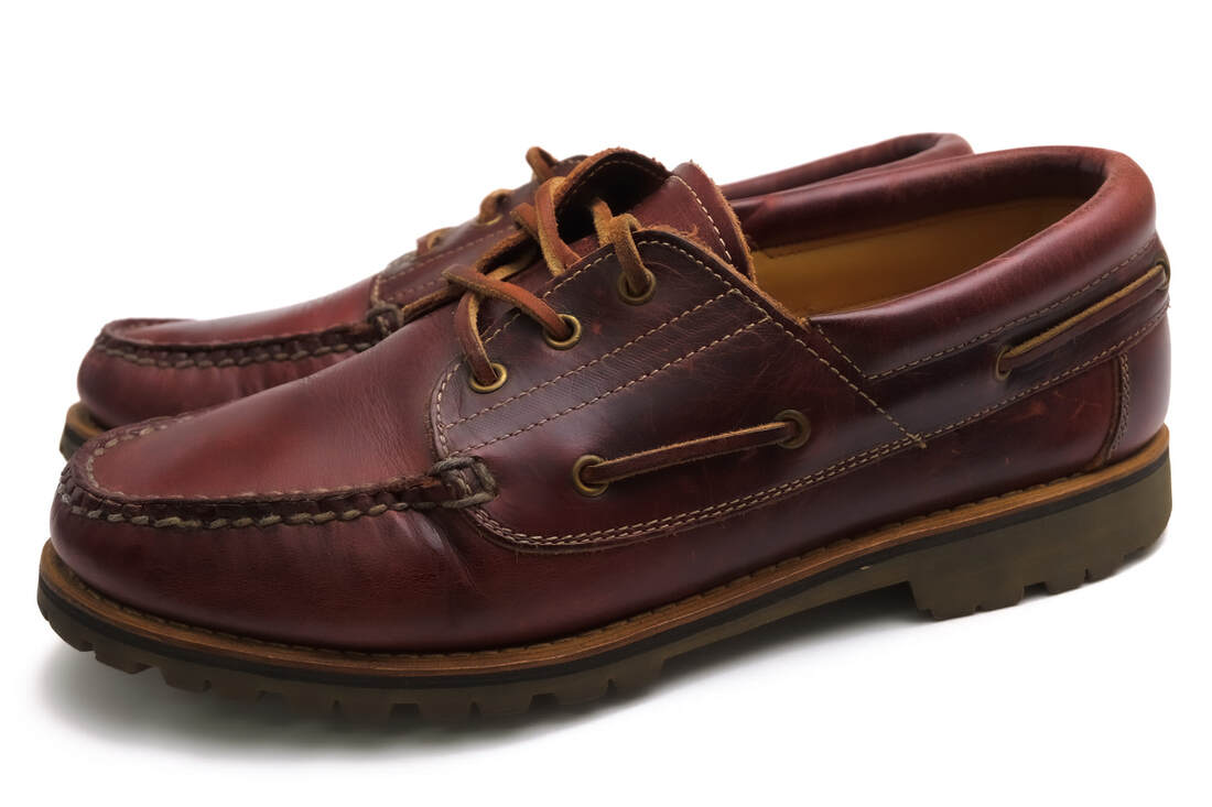 Danner 甲板シューズ ダナー D-6900 WALKING SHOES フルグレインオイルドレザー 牛皮 鍵を掛ける編み目作り方 Vibram気魂 モカシン マッケイ作り方 【中古】