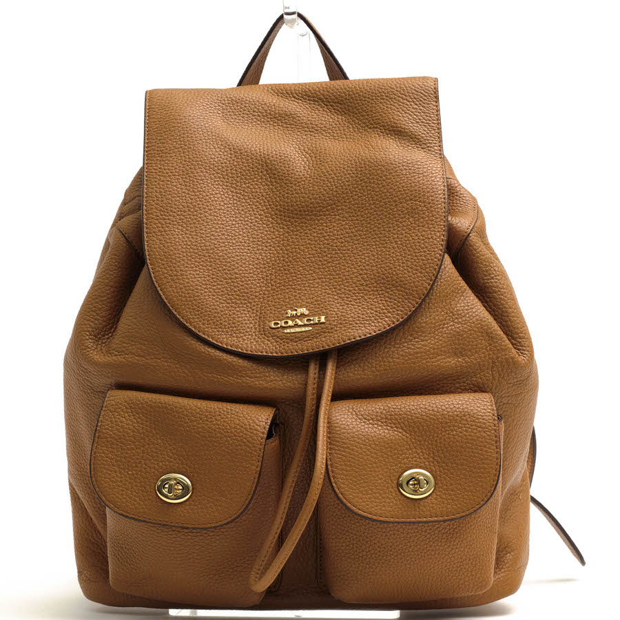 COACH コーチ ビリー リュック バックパック ペブルドレザー F29008 COACH コーチ リュック F29008 Billie Pebbled Leather Backpack