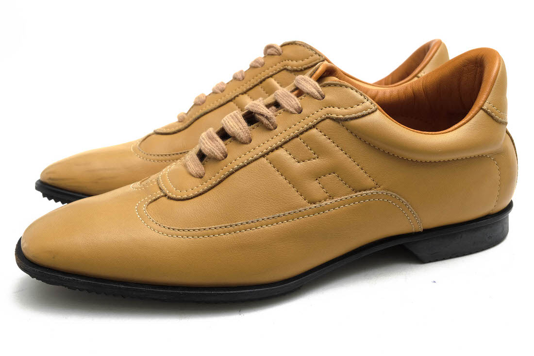 楽天市場】HERMES ローカットスニーカー エルメス Quick クイック 牛革