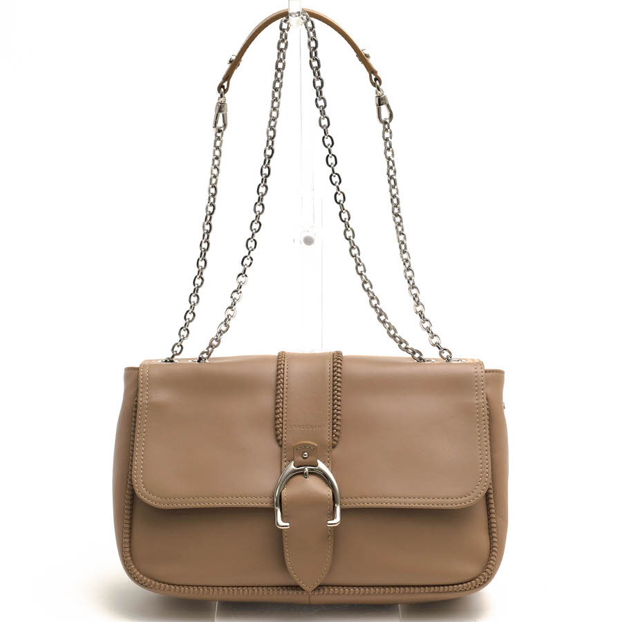 Longchamp ショルダーバッグ ロンシャン L1358930414 AMAZONE アマゾーヌ 牛革 クロスボディ 【中古】