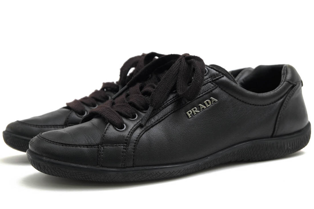 楽天市場】【プラダ】Prada メンズ サイド ロゴ入り ローカット