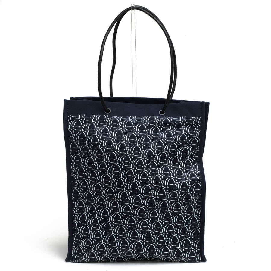 けい坊⌚　ジョルジオアルマーニ トートバッグ 大容量 キャンバス レザー GIORGIO ARMANI ジョルジオアルマーニ 未使用品 2021SS