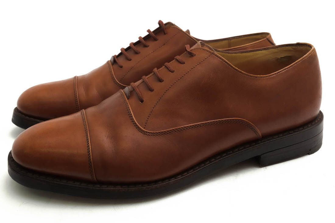 Paraboot 商行為シューズ パラブーツ 897 牛皮 子ウシ  引っ切り無い心付け レザーソール 【中古】 ビジネスシューズ-靴