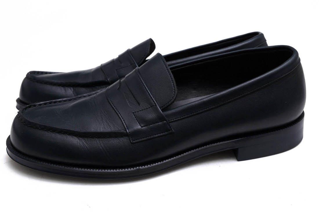 おぎおぎ【美品】FOOTSTOCK ORIGINALS　コインローファー紺 おぎおぎ様専用【美品】FOOTSTOCK ORIGINALS コインローファー紺