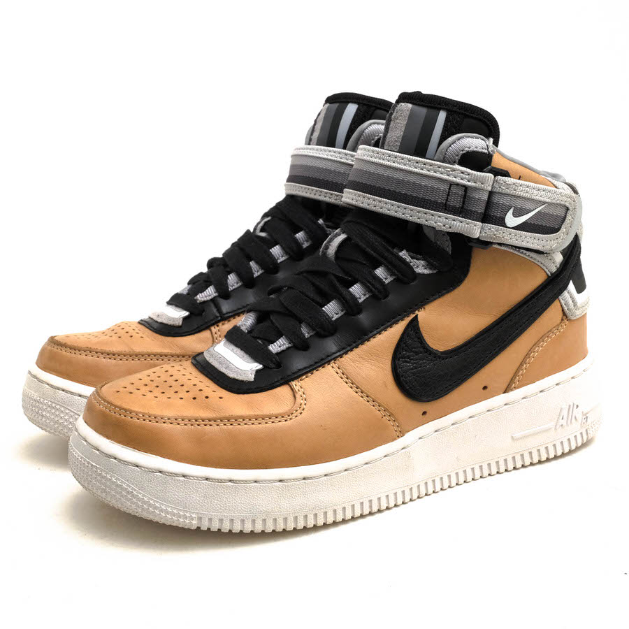 NIKE ハイカットスニーカー ナイキ 677130-200 Air Force 1 Mid SP Tisco RT Vachetta Tan Riccardo Tisci リカルド・ティッシ 牛皮   【中古】