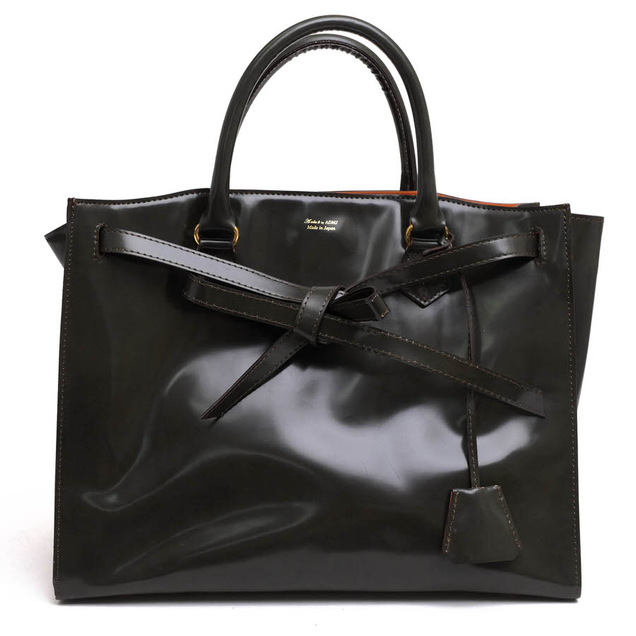 ADMJ トートバッグ エーディーエムジェイ CONCULUSION TOTE コンクルージョントート A.coba.lt. アコバルト FOREST イタリア産ビクトリア社製カウレザー 牛革 【中古】