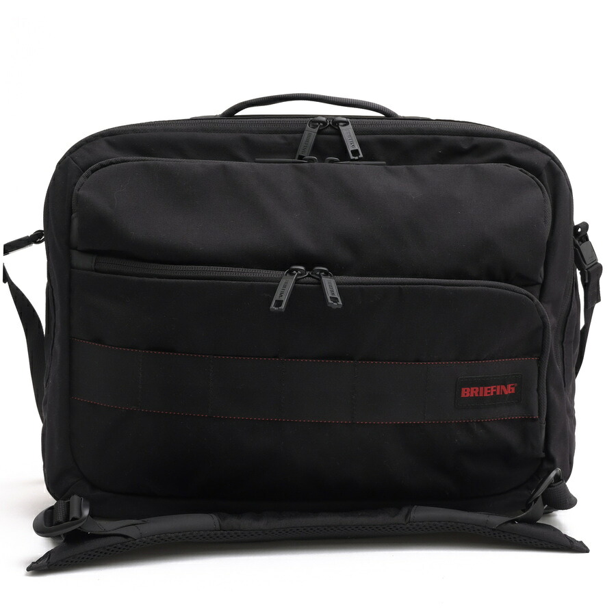 BRIEFING ビジネスバッグ ブリーフィング BRA213L09 COMMUTER CMT 2WAY SHOULDER 16 330デニールコーデュラナイロンオックス ノートPC収納可 2WAY ショルダーバッグ 【中古】|ブランディング
