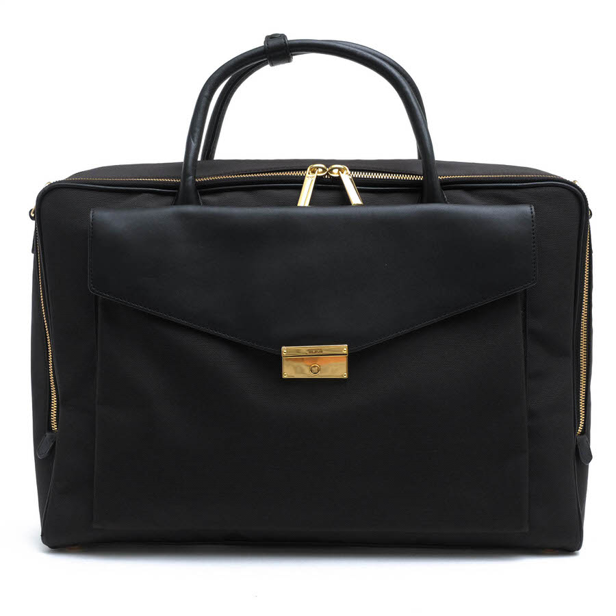 TUMI ビジネスバッグ トゥミ 73615D Larkin Erin Briefcase エリン 一部牛革 ノートPC収納可 ユニセックス 男女兼用 【中古】 24,421円