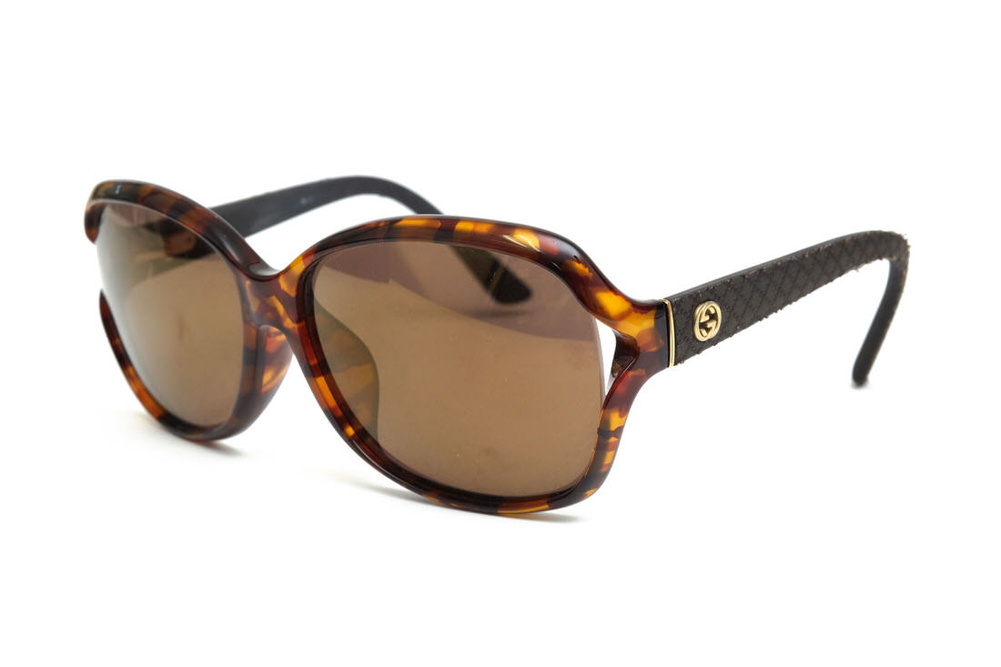 GUCCI サングラス グッチ GG3730/F/S アジアンフィット セルフレーム バタフライ型 【中古】