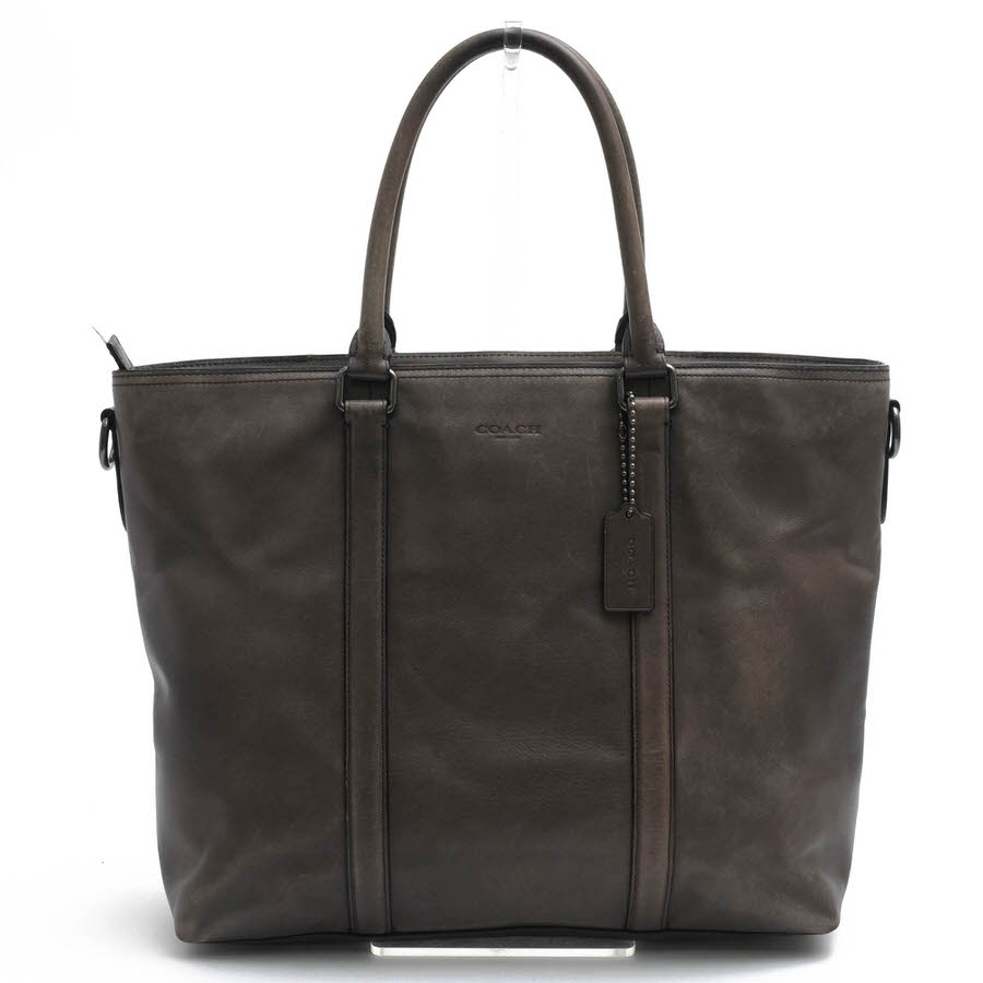 COACH トートバッグ コーチ 24772 Metropolitan tote メトロポリタン スポーツカーフ 牛革 【中古】｜ブランディング 22,702円