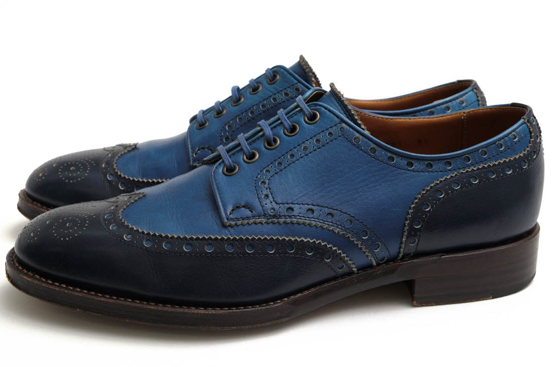 UNION IMPERIAL ビジネスシューズ ユニオンインペリアル SW001 SEKItoWAセキトワ スクモレザー 牛革 メダリオン ウイングチップ レザーソール グッドイヤーウェルト製法 【中古】