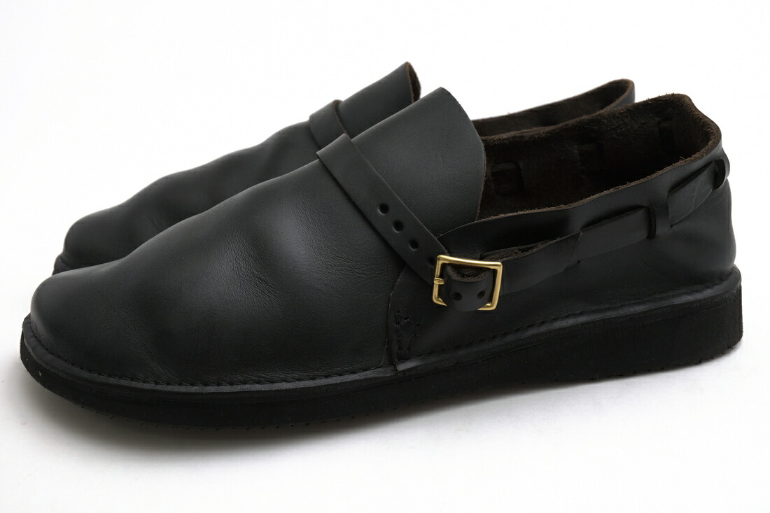 AURORA SHOES サンダル オーロラシューズ Middle English 真っただ中イングリッシュ 亜米利加ホーウィン社クロムエクセルレザー 牛皮 コンフォートシューズ スリッポン Vibram気魂 定番 【中古】