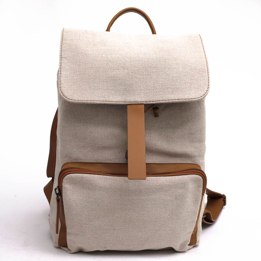 ZANELLATO リュック ザネラート 1332-499-5150 ILDO CANVAS 一部牛革 デイパック 【中古】