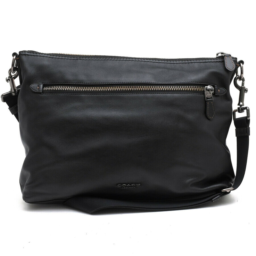 COACH ショルダーバッグ コーチ F72511 Graham Soft Messenger グラハム ソフト メッセンジャー 牛革 カーフ メッセンジャーバッグ ノートPC収納可 【中古】|ブランディング
