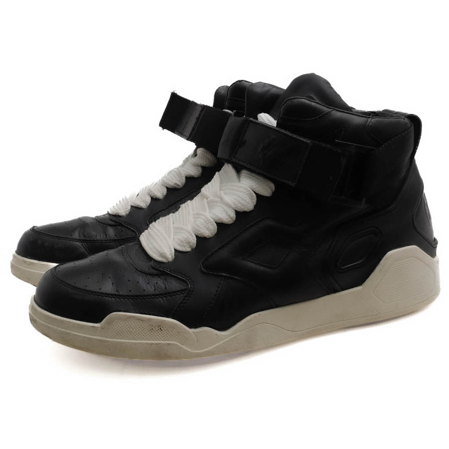 MARCELO BURLON ハイカットスニーカー マルセロ ブロン EM9008 牛革 カーフ 【中古】