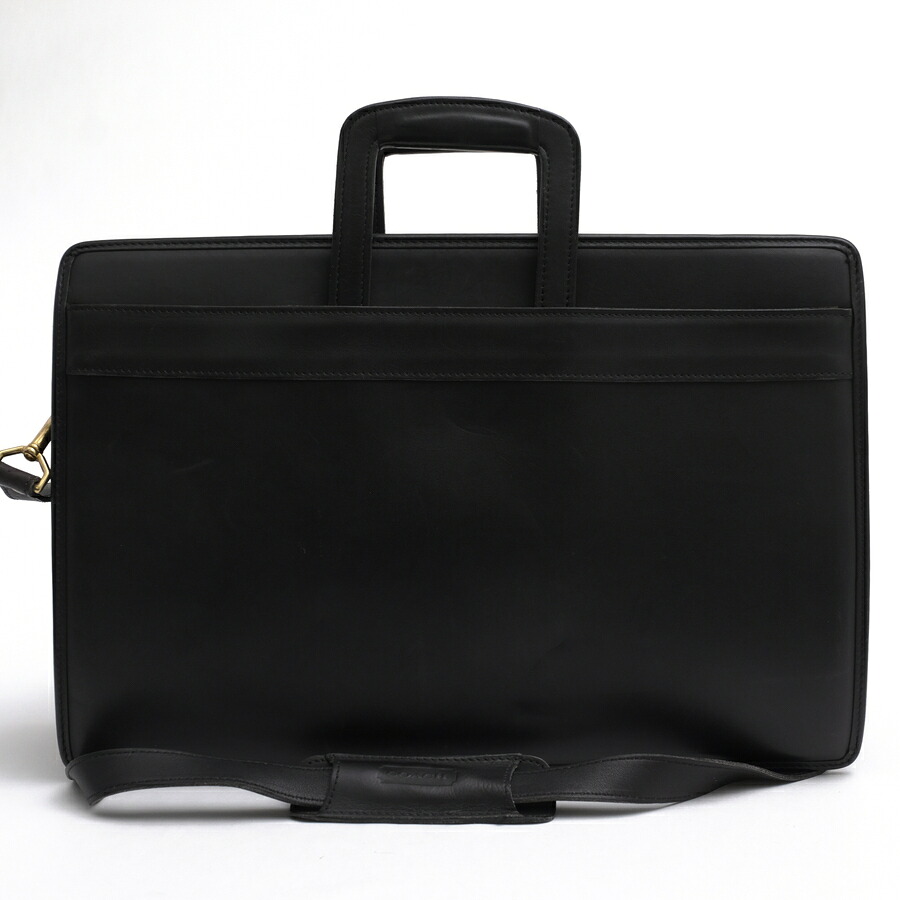 COACH ビジネスバッグ コーチ 5351 Senator Briefcase グラブタンカウハイド 牛革 2WAY ショルダーバッグ 【中古】|ブランディング