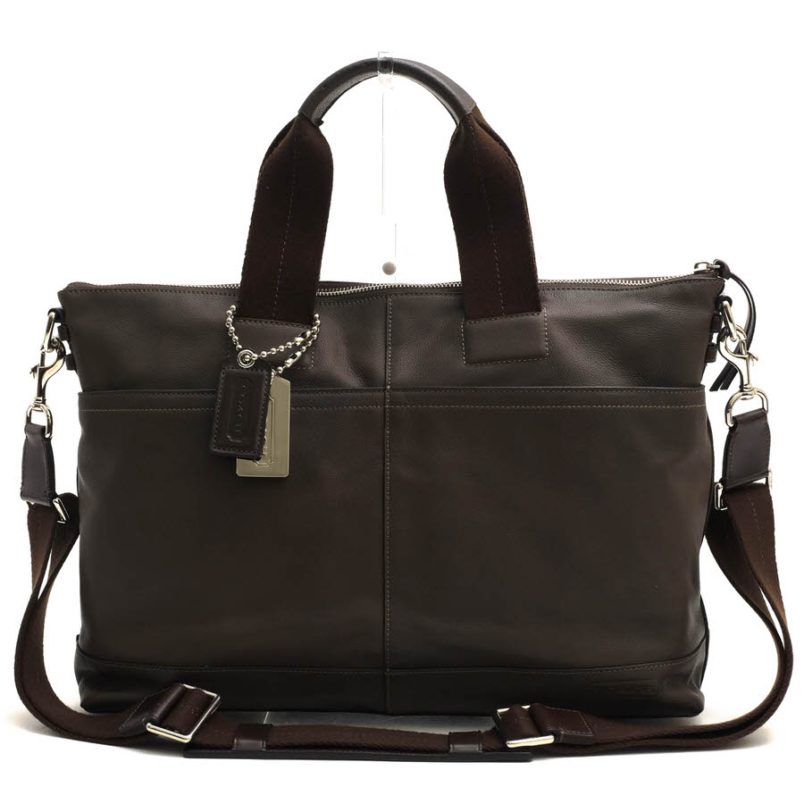 楽天市場】COACH ビジネスバッグ コーチ 70859 Thompson Slim Leather