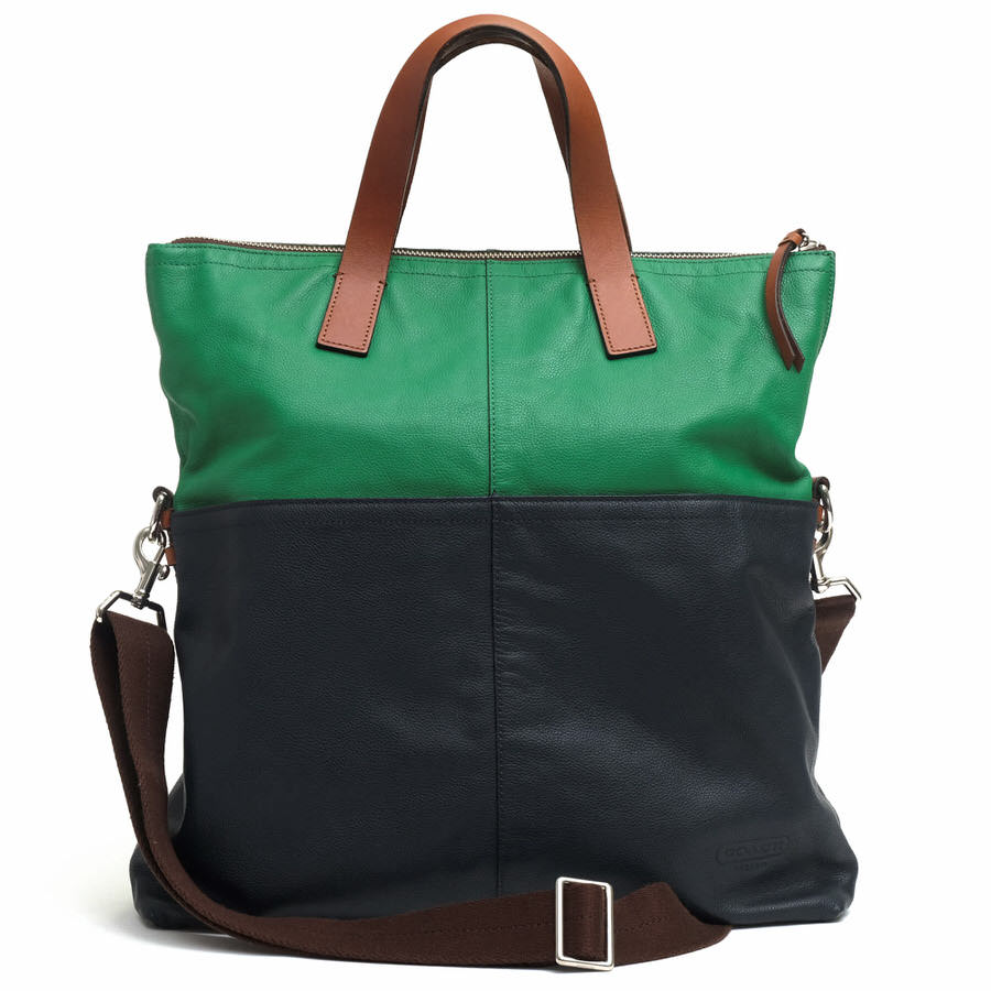 コーチ/COACH/70891 Thompson Foldover Tote In Colorblock トンプソン フォルドオーバー トート カラーブロック トートバッグ 【中古】 |ブランディング2号店