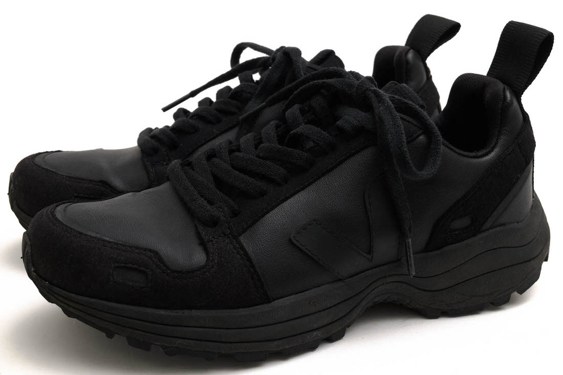 ヴェジャ/VEJA/VN122315 HIKING STYLE VEGAN SUEDE BLACK TRANSPARENT ローカットスニーカー 【中古】