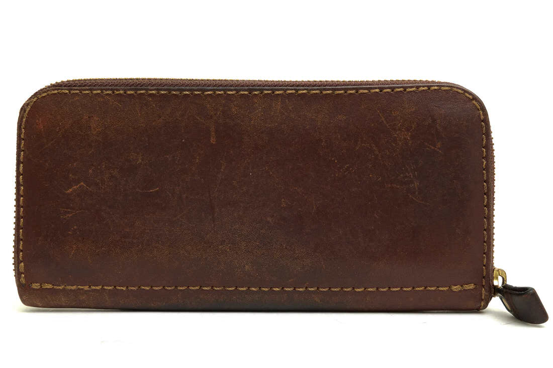 楽天市場】【中古】HERZ ヘルツ 二つ折り財布 ギボシ留め WS-57