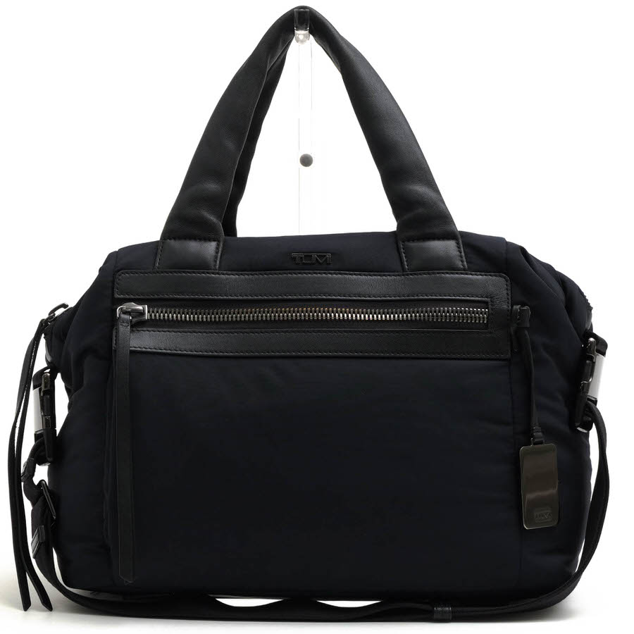 トゥミ/TUMI/79014NVY Verona Quinn Soft Quilted Nylon Tote トートバッグ 【中古】