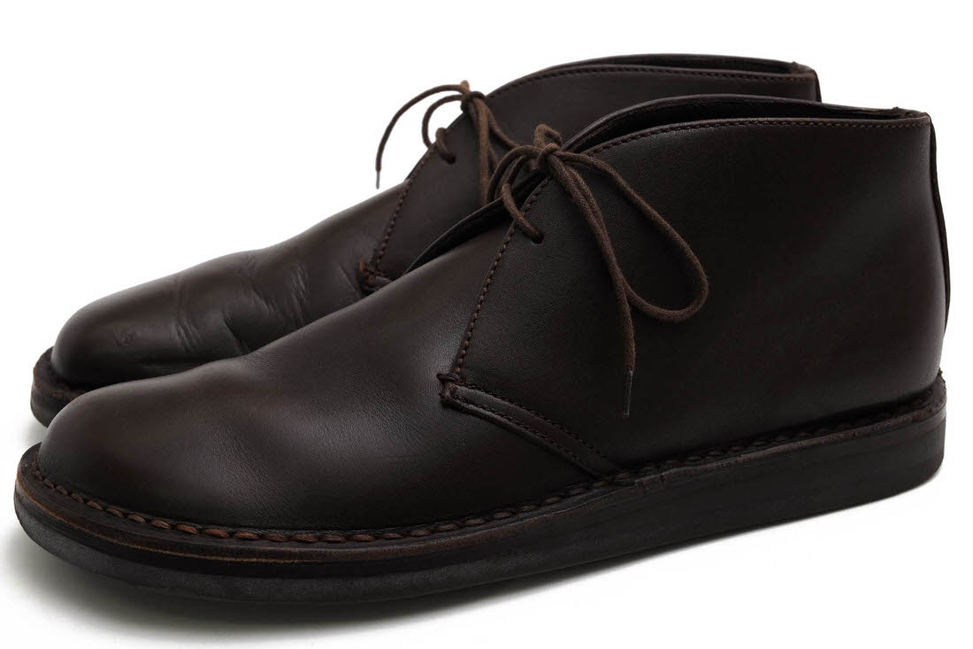 ビックサイズ/定価9万円/美品/PRADA (プラダ)チャッカブーツ/スエード茶/30cm/EU11/ITALY製/9D8B310-45 チャッカブーツ PRADA(プラダ) 靴・ブーツ・サンダル(メンズ) - 海外