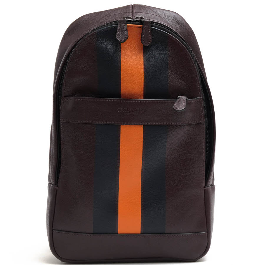 コーチ/COACH/F72226 CHARLES PACK IN VARSITY LEATHER チャールズ ヴァーシティ スムースレザー ショルダーバッグ 【中古】