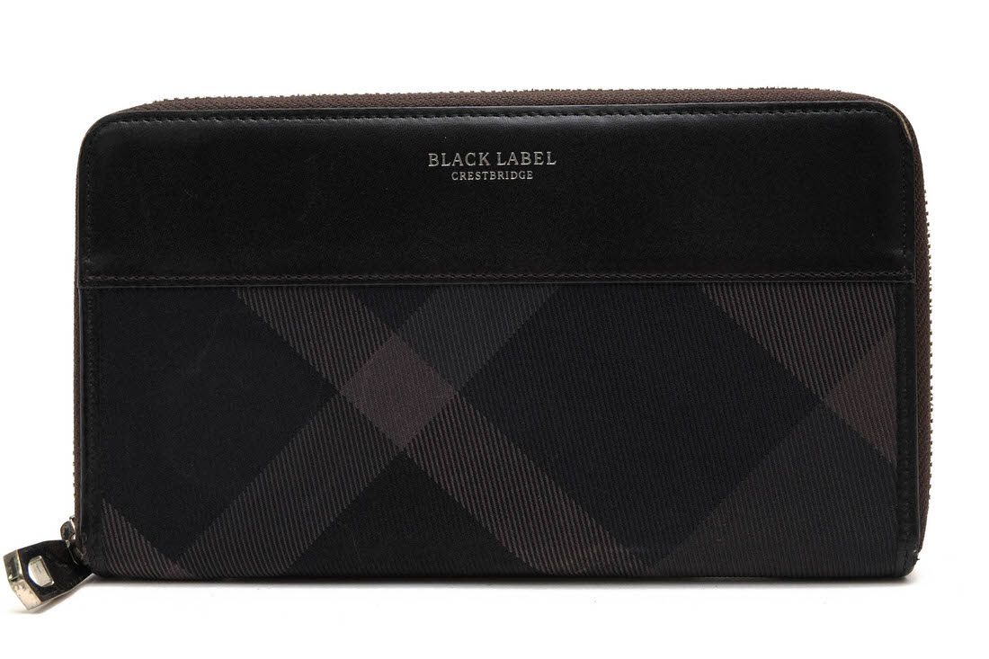ブラックレーベル・クレストブリッジ/BLACK LABEL CRESTBRIDGE/51218-717-09 長財布 【中古】