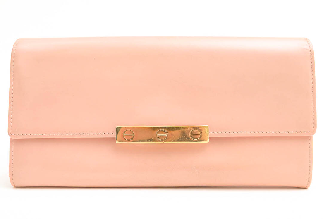 【未使用級】 カルティエ　ラブコレクション　折り財布　✨付属品完備 Cartier カルティエ 長財布 ラブコレクション ブラック 黒 二