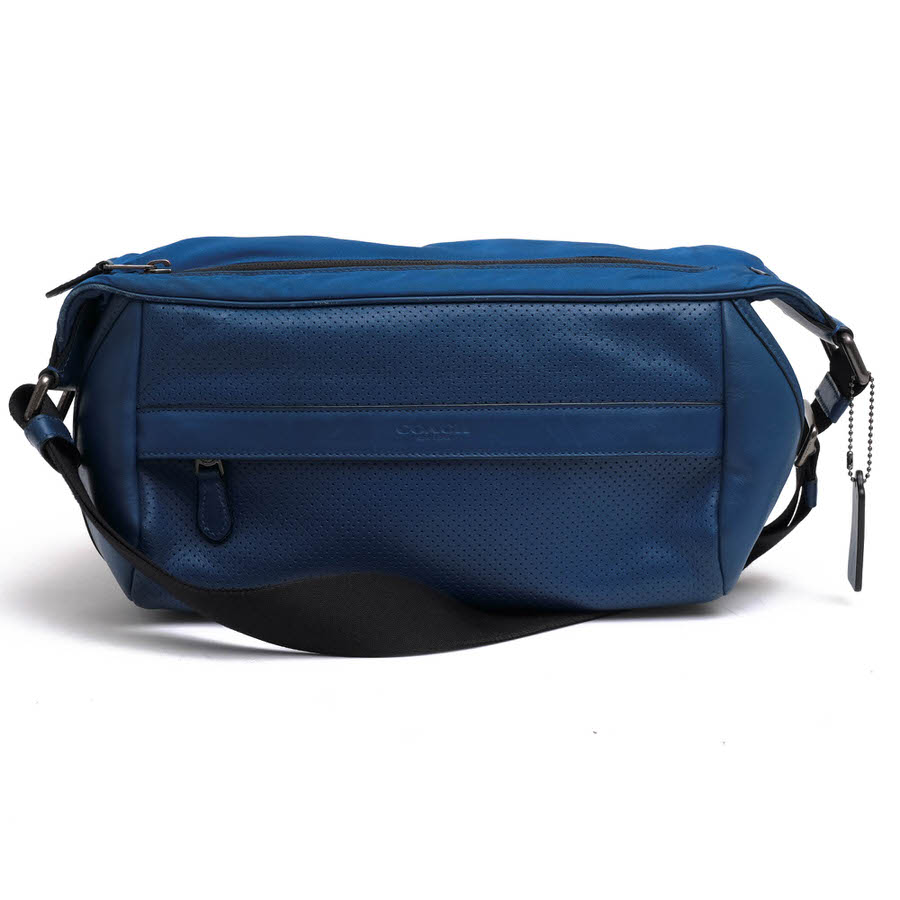 コーチ/COACH/F72234 TERRAIN PACK IN PERFORATED LEATHER テリアン パフォレイテッド レザー ボディー バッグ ショルダーバッグ 【中古】