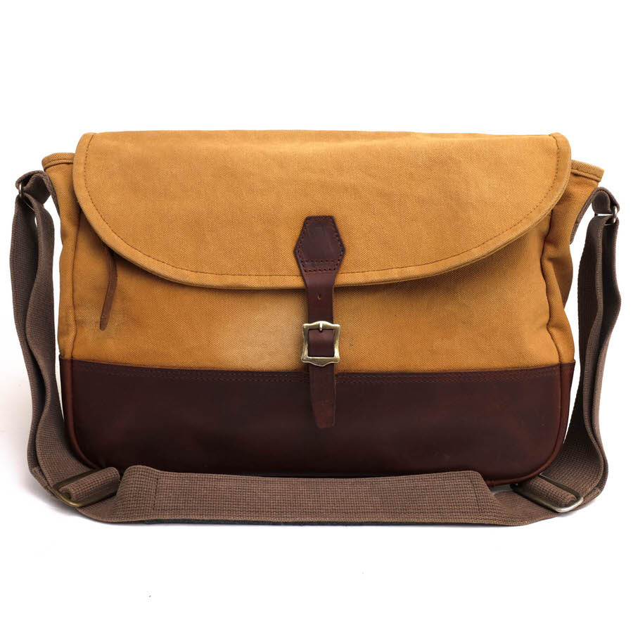 アーツアンドクラフツ/ARTS＆CRAFTS/AGING CANVAS FLAP SHOULDER S ショルダーバッグ 【中古】