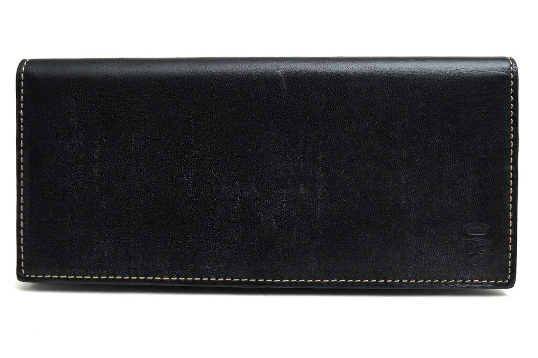 極点スミス/Paul Smith/554839 J165 マイコン WAX マイコン蝋涙 長紙入れ 【中古】